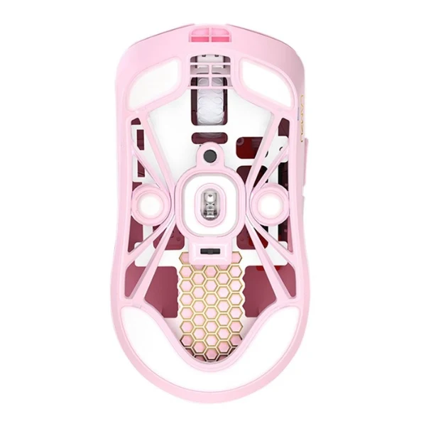 Mouse gaming inalámbrico Lamzu MAYA Champion Edition Light Pink 30000 DPI con sensor Pixart 3950 - MAYA LIGHT PINK - Rosado claro