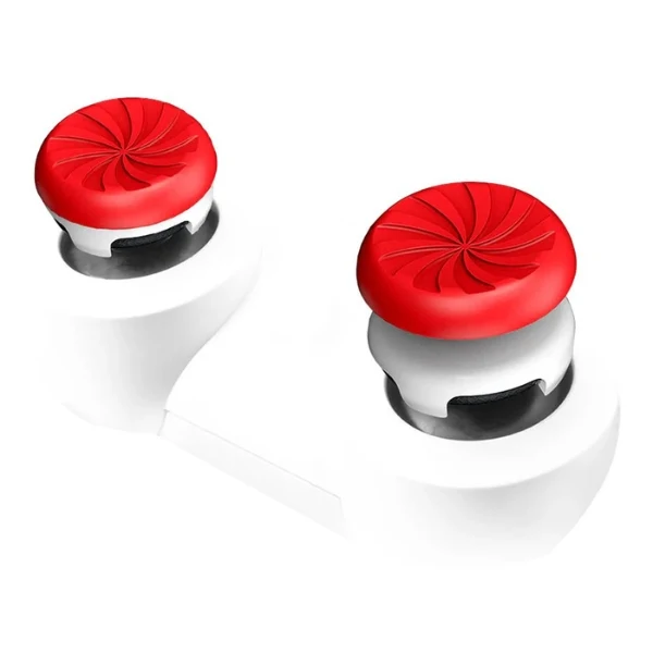 Grips para sticks analógicos KontrolFreek FPS Freek Inferno para PlayStation - 6150-PS5 - Rojo/Blanco