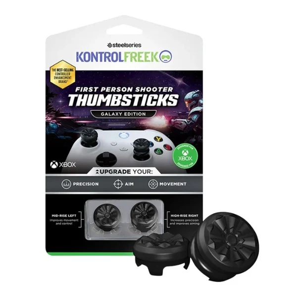 Grips para sticks analógicos KontrolFreek FPS Freek Galaxy Black para Xbox - 6200-XBX - Negro
