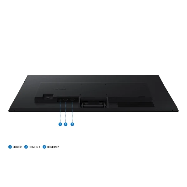 Monitor Samsung Essential Plano 27" FHD IPS 120Hz - Negro