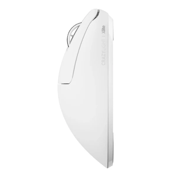 Mouse gaming inalámbrico Pulsar Xlite CrazyLight Medium Uyuni White RGB 32000 DPI con sensor XS-1 - PXLCL202 - Blanco