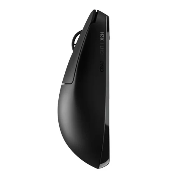 Mouse gaming inalámbrico Pulsar X2H CrazyLight Medium Jet Black 32000 DPI con sensor XS-1 y polling 8000Hz - PX2HCL201 - Negro
