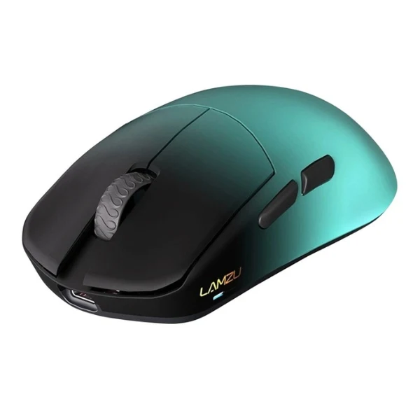 Mouse gaming inalámbrico Lamzu Maya X Aimlabs Blue 30000 DPI con sensor Pixart 3950 - MAYA X AIMLABS - Azul