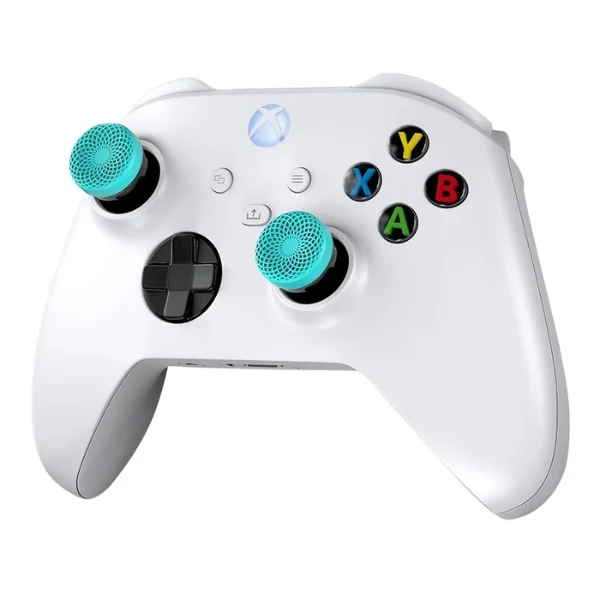 Grips para sticks analógicos KontrolFreek Lotus para Xbox - 7102-XBX - Verde azulado/Transparente