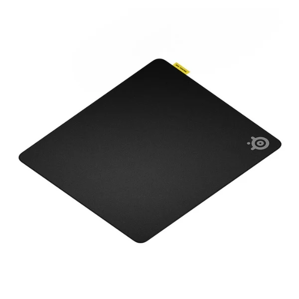 Mousepad gaming SteelSeries QcK L Performance Balance de poliéster con base de goma antideslizante - 63434 - Negro