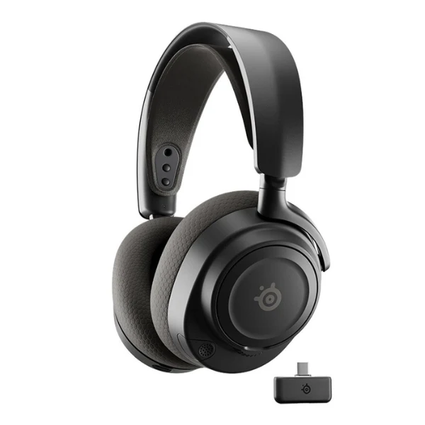 Audífonos gaming inalámbricos SteelSeries Arctis Nova 7P Wireless Gen 2 para PlayStation con Bluetooth - 61744 - Negro